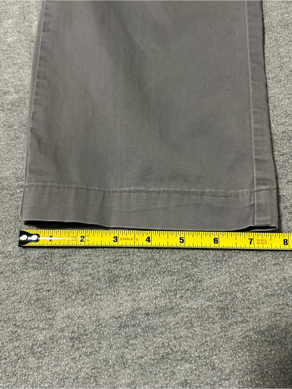 Tommy Bahama Men's Charcoal Gray Chinos